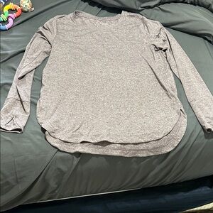 Athleta Heather light purple Long Sleeve Tee